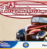 13º Encontro de Antigomobilismo em Santana de Parnaíba acontece neste domingo (29/06)