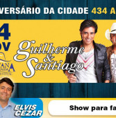 Aniversário 434 anos de Santana de Parnaíba com Guilherme & Santiago