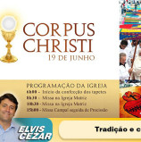 É hoje, Centro Histórico de Santana de Parnaíba: Corpus Christi