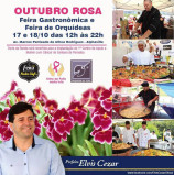 Evento de rua: Feira Gastronômica e Feira de Orquídeas em Alphaville, dias 17 e 18 em prol do Outubro Rosa
