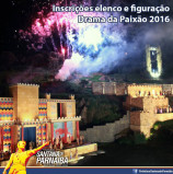 Aberta a inscrição para atores e figurantes do Drama de Paixão 2016