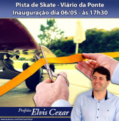 Hoje – Inauguração da Pista de Skate do Viário da Ponte