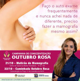 Programação ‘Outubro Rosa’ – Fundo Social de Solidariedade de Santana de Parnaíba