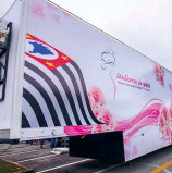 Carreta de Exames de Mamografia chega hoje na USA Fazendinha