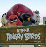 Arena Angry Birds anima as férias no Iguatemi Alphaville