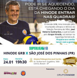 É HOJE! Super Liga Série B – Voleibol Hinode Barueri, no dia 24 – Ginásio José Corrêa – Entrada Franca