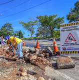 Secretaria de Serviços Municipais de Santana de Parnaíba continua limpeza e manutenção nos bairros