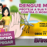 Prefeitura de Barueri alerta sobre combate à dengue