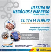 A 3ª Edição da maior Feira de Negócios e Emprego da região acontece nesta quarta-feira (12/07)
