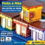 Encontro Regional de Artesãos em Santana de Parnaíba dia 03/08