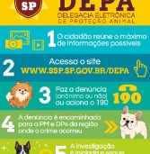 Denuncie maltratos a animais na DEPA