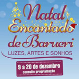 “Natal Encantado” de Barueri acontecerá de 09 a 20/12 no bulevar central