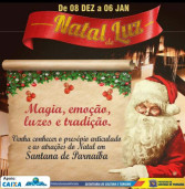 Natal de Luz em Santana de Parnaíba Inaugura dia 08 de dezembro com presépio articulado e queima de fogos