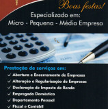 Contabilidade CONTACON, do Centro de Apoio 2, deseja BOAS FESTAS!