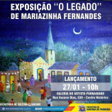 Exposição “O Legado” de Mariazinha Fernandes (obras de alunos), de 27/01 a 01/04