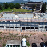 Obra do complexo hospitalar Santa Ana temPS Infantil e Centro de Especialidades