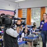 TV Globo destaca educação de Barueri no incentivo à matemática usando a tecnologia . Assista a matéria aqui, no link.