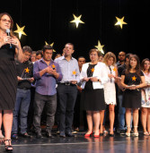 Teatro Municipal de Barueri fez evento da Campanha do Agasalho de Barueri, agradecendo os parceiros colaboradores de 2017, visando os trabalhos de 2018