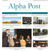 Alpha Post de julho – Capa e Seção Editorial / Curtas