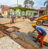 Bairros de Santana de Parnaíba – região da Fazendinha – recebem obras de implantação de rede de esgotamento sanitário