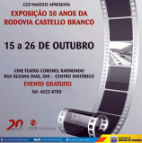 Exposição 50 Anos da Rodovia Castelo Branco em Santana de Parnaíba