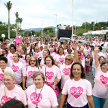 Fundo Social de Solidariedade de Santana de Parnaíba realiza Caminhada de Conscientização Outubro Rosa