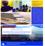 Compre seu cruzeiro direto na Costa Cruzeiros, Costa Favolosa ou Costa Fascinosa, na Costa Boutique na Avenida Paulista/SP