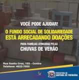 Campanha em Santana de Parnaíba: Doações para famílias atingidas pelas chuvas