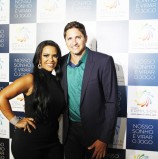 Coquetel no Denário, Alphaville, recebe Fundação Edmilson e sua nova identidade visual, com feras do futebol prestigiando