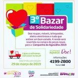 III Bazar de Solidariedade “Estrela Guia” de Barueri, arrecada doaçãos até 29/03. Realização em 06/04