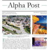 Alpha Post de março – tabloide, onde menos é mais! Versão digitalizada. Leia aqui!