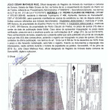Edital de Notificação Extrajudicial – Procedimento de Georreferenciamento: P/ Pedro Claudio de Freitas – Publicação 03 de 03