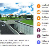HOJE – DIA 27/01: Início das obras do túnel da Praça de Paz (Av. Yojiro com Av. Marcos Penteado). Conheça as novas rotas de circulação local