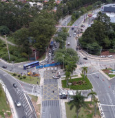 1ª Semana de obras da Prefeitura de Santana de Parnaíba no túnel na Praça da Paz tem fluidez normal no trânsito em Alphaville