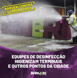 Barueri: desinfecção na cidade