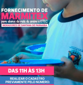 Santana de Parnaíba fornece marmitex para alunos da rede municipal e Etec