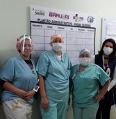 Centro de Inovação e Tecnologia doa 500 protetores faciais ao Hospital Municipal de Barueri