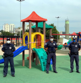 Guarda Municipal de Barueri interdita brinquedos em praças públicas