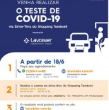 Teste Covid19 no Shopping Tamboré. Veja os preços abaixo: