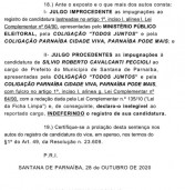 Santana de Parnaíba: Candidatura de Silvinho Peccioli é impugnada na data de hoje. Veja a decisão judicial aqui e o que disse o candidato.