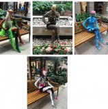 Exposição Human Parade no Alpha Square Mall destaca valores humanos retratados por artistas plásticos em manequins