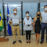 Diplomação de Marcos Tonho e Rosália Dantas, eleitos prefeito e vice-prefeita de Santana de Parnaíba