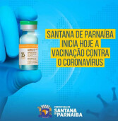 Santana de Parnaíba espera iniciar hoje a vacinação contra o Coronavírus para o Grupo 1 – Saúde