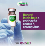 Barueri aguarda sua cota de vacina para começar com grupo da Saúde, aplicação de imediato