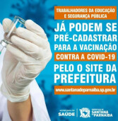 Comunicado Vacinação Santana de Parnaíba