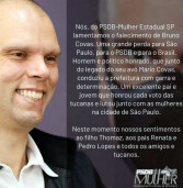 Homenagem do PSDB Mulher a Bruno Covas