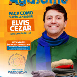 Santana de Parnaíba inicia Campanha do Agasalho 2021 e tem como padrinho o apresentado Elvis Cezar