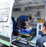 Barueri – Ambulância Semi-UTI do CEPAD realiza resgate emergencial de animais