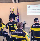 Santana de Parnaíba – agentes de trânsito passam por treinamento de reciclagem
