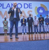 A Prefeitura de Santana de Parnaíba realizou na Arena de Eventos, o lançamento do Plano de Metas 2021/2022
